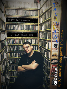 Don't say goodbye... Say thank you Radioland with Abeni Z