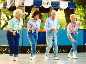 Dancing is good for the body and soul!