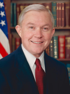 Official Portrait of US Attorney General Jeff Sessions (Source: Wikipedia)