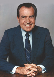 Disgraced former US President Richard M. Nixon Disgraced former US President Richard M. Nixon