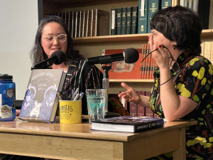Tessa Hulls talks about her graphic memoir Feeding Ghosts at the 2024 Portland Book Festival Tessa Hulls talks about her graphic memoir Feeding Ghosts with S.W. Conser on Words and Pictures on KBOO Radio Portland