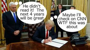 Trump signs executive orders Trump signs executive orders