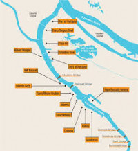 Map of the Willamette Harbor Superfund Site
