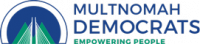 Multnomah county democrats logo Multnomah county democrats logo